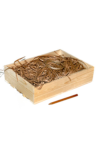 Подарочные Коробка деревянная 110 прямоуг. + наполнитель + шнур от производителя