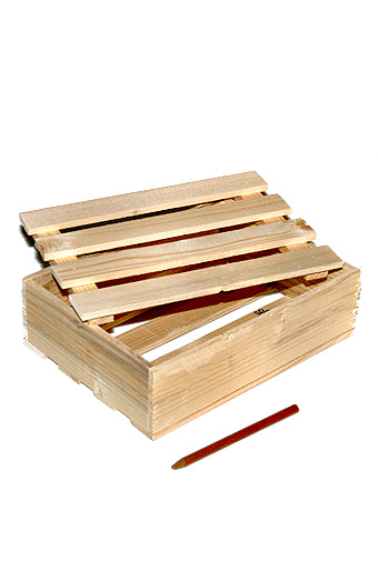 Подарочные Коробка деревянная 303 прямоуг. с крышкой от производителя