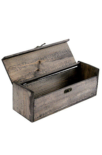 Подарочные Коробка деревянная 720/05 ларец под бутылку- черный / ПОД ЗАКАЗ от производителя