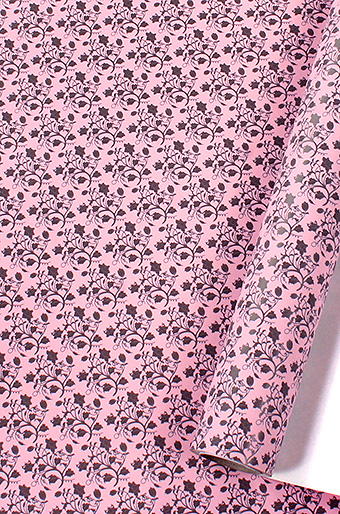 Бумага капелла 41/225-61 мильфлер на розовом