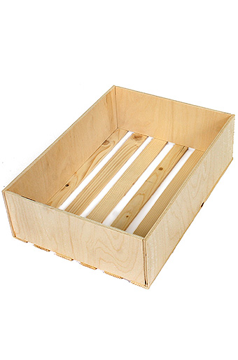 Подарочные Коробка деревянная 122.1 прямоуг. с фанерой от производителя
