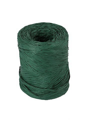Рафия 200/45 старлайт- темно-зеленая