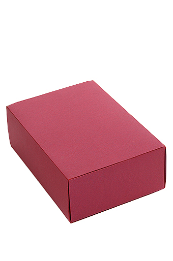 Коробка прайм 140/03-23 спич. коробок прямоуг.- хамелеон малиновый